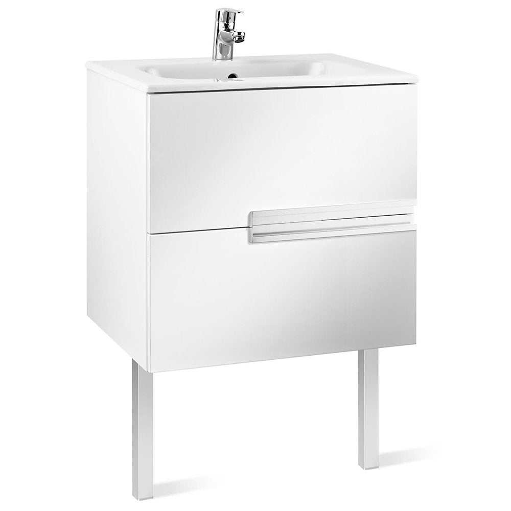 Roca Victoria-N Unik 2-Drawers Vanity Unit with Basin 600mm Wide 1 Tap