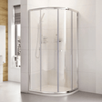 Roman Haven 900mm x 900mm x 1900mm Chrome Two Door Quadrant Shower Enclosure - H3Q9CS - TAP 'N' SHOWER