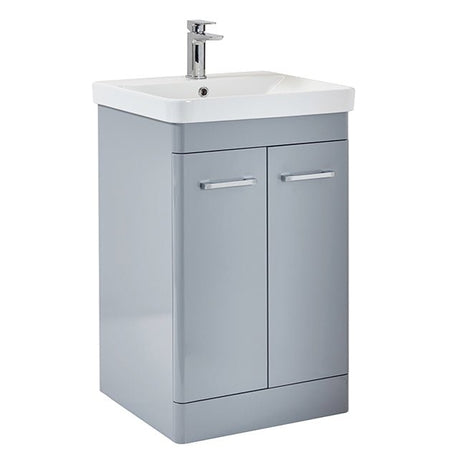 Scudo Rossini Floorstanding Unit 600mm x 800mm x 444mm - Pebble Grey - ROSSINI04 - TAP 'N' SHOWER