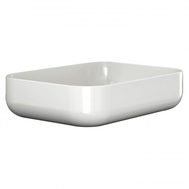 Royo Nomia Countertop Basin - White - RO125818 - TAP 'N' SHOWER