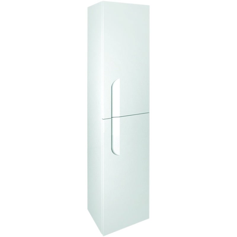 Royo Vitale Tall Wall Unit - Gloss White - RO21863 - TAP 'N' SHOWER
