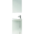 Royo Elegance Wall Hung Cloakroom Unit Pack - White - RO22910 - TAP 'N' SHOWER