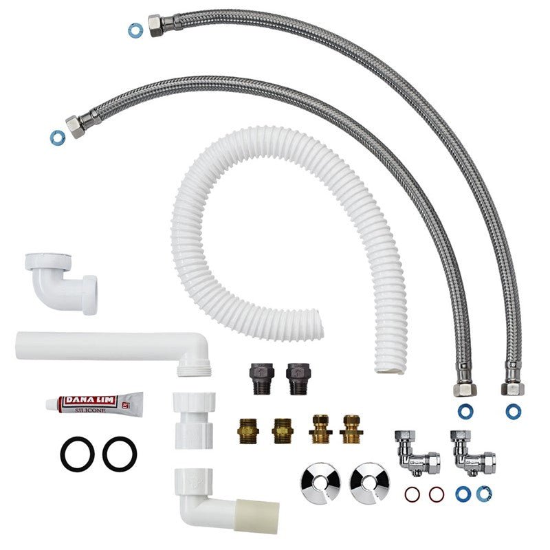 Armitage Shanks Care Plus Flexible Feed & Waste System 700mm - S064967 - TAP 'N' SHOWER