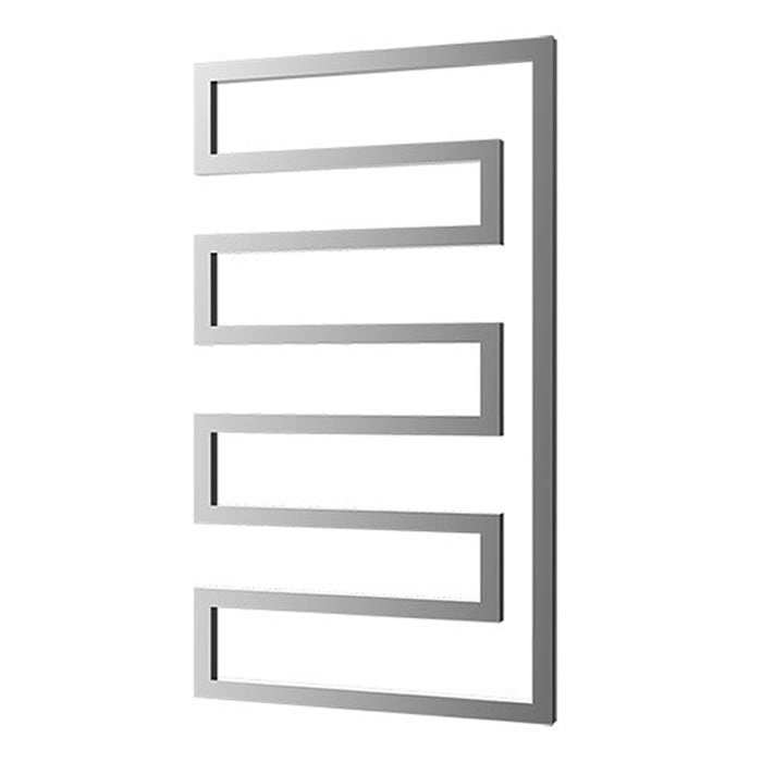 Radox Essence 1010mm x 580mm W stainless steel designer heated towel rail in modern geometric style