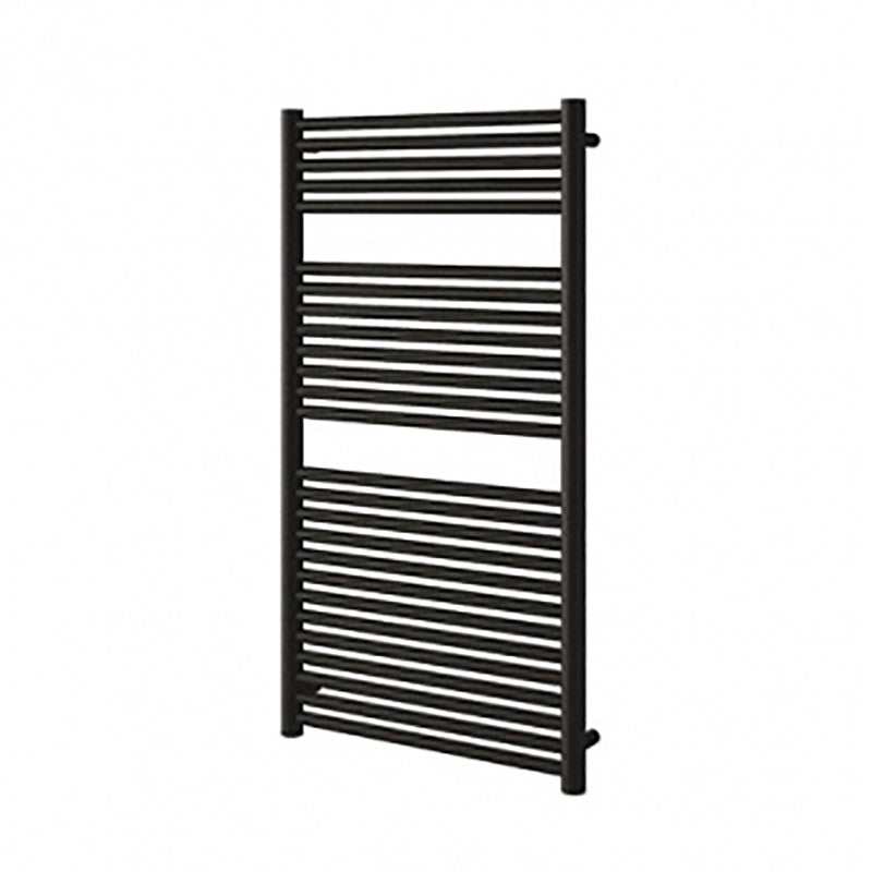Radox Hercules 600mm H black pearl anthracite horizontal designer heated towel rail