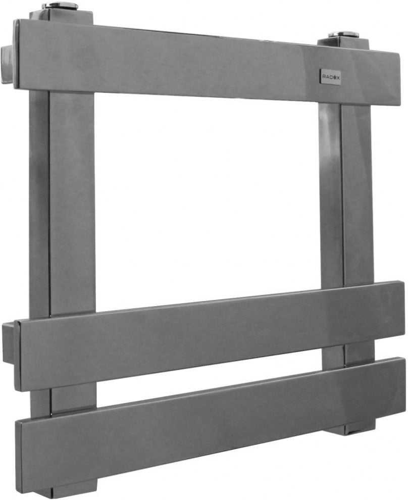 Radox Octagon 630mm H x 400mm W Stainless Steel Designer Heated Towel Rail - RXOC - 0630400 - SS - TAP 'N' SHOWER