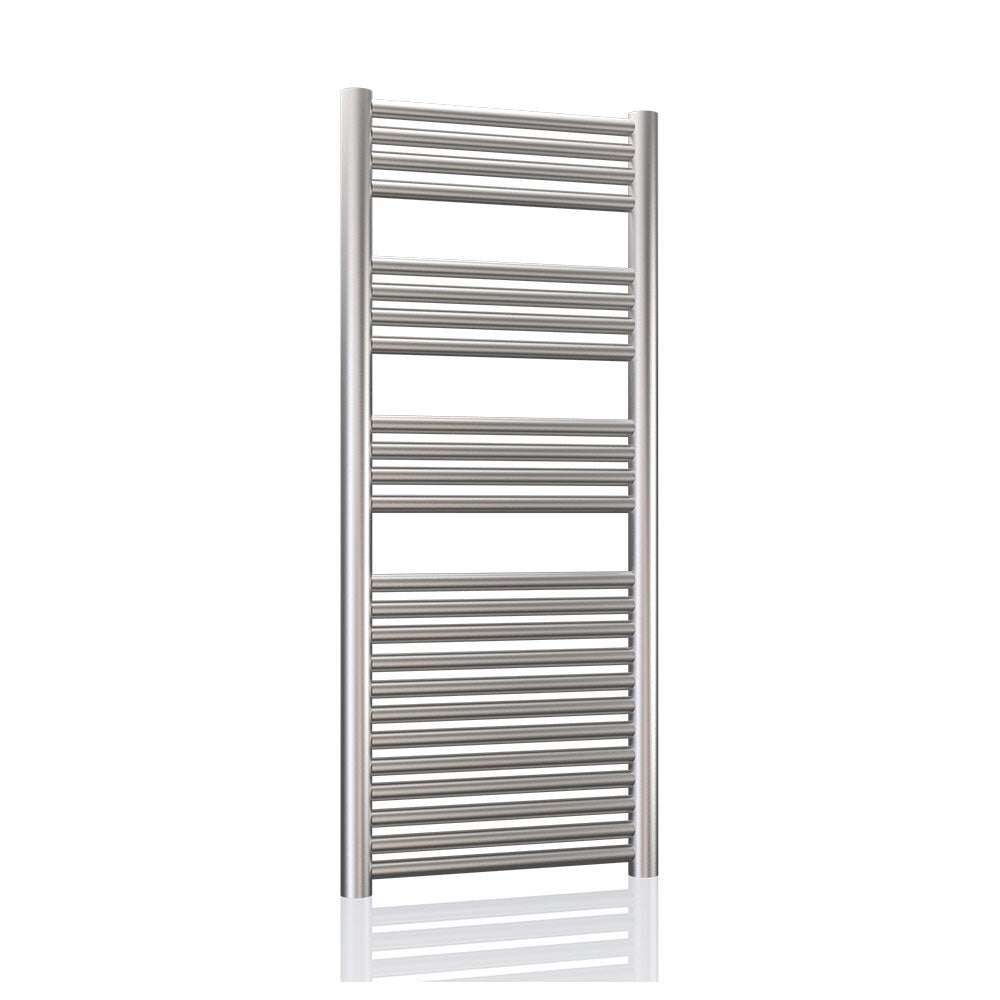 Radox Premier XL Slimline 1200mm H x 300mm W Stainless Steel Straight Heated Towel Rail - RXPS - 1200300 - SS - TAP 'N' SHOWER