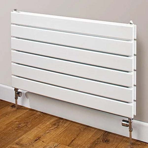 Supplies4Heat Beaufort 464mm Height x 1020mm Width White Double Horizontal Radiator - BEAUF461012DHW