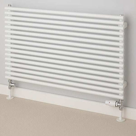 Supplies4Heat Chaucer 402mm Height x 920mm Width White Single Horizontal Radiator - CHAU409212SHW