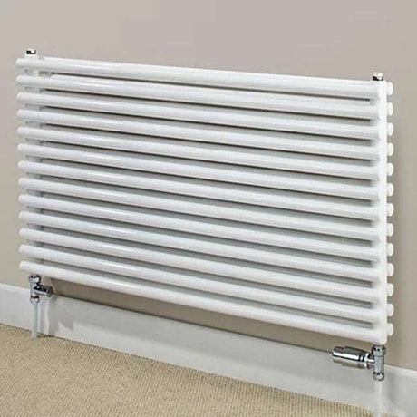 Supplies4Heat Chaucer 402mm Height x 920mm Width White Double Horizontal Radiator - CHAU409224DHW