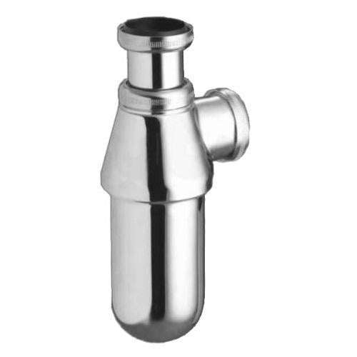 Armitage Shanks Outlet Screwed Chrome 1 1/4 Metal Bottle Trap, 75 mm S