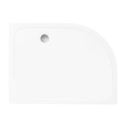 Merlyn Dedicated Offset Quadrant Shower Tray Left Hand 1400 x 800mm - S148QL - TAP 'N' SHOWER