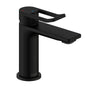 Bristan Saffron Eco Start Small Basin Mixer with Clicker Waste - Black - SAF ES SMBAS BLK - TAP 'N' SHOWER