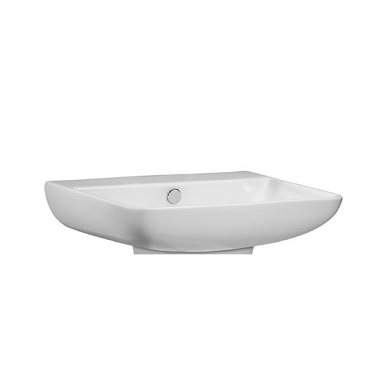 Tavistock Structure White 550mm 1 Tap Hole Basin - SB450S - TAP 'N' SHOWER