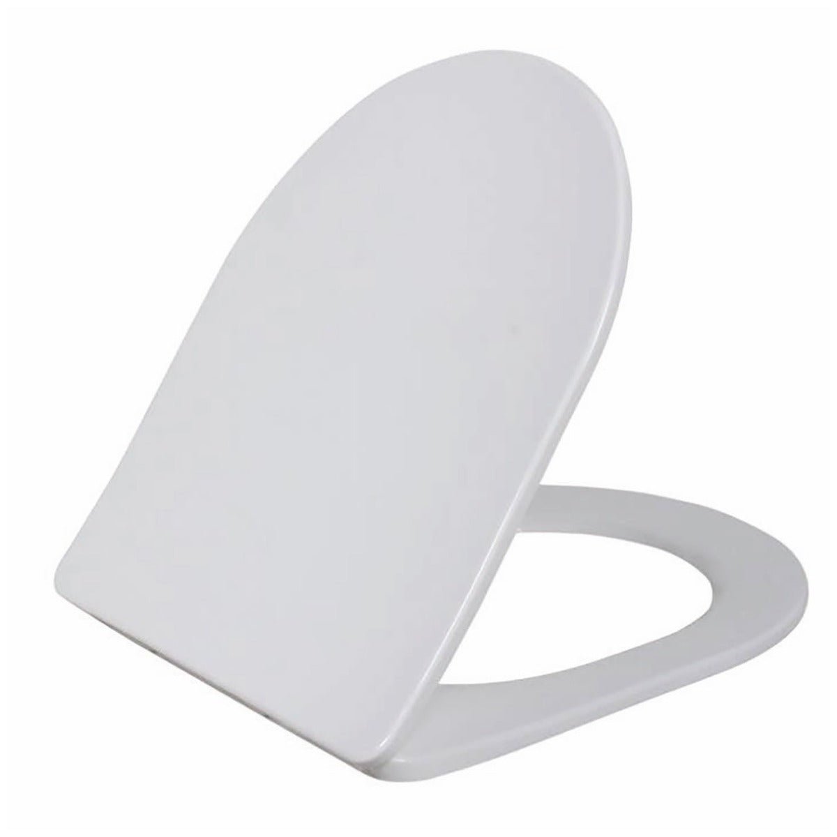Scudo Middleton Slim Heavy Weight Soft Close Toilet Seat - White - 999 - SEAT - SLIM - TAP 'N' SHOWER
