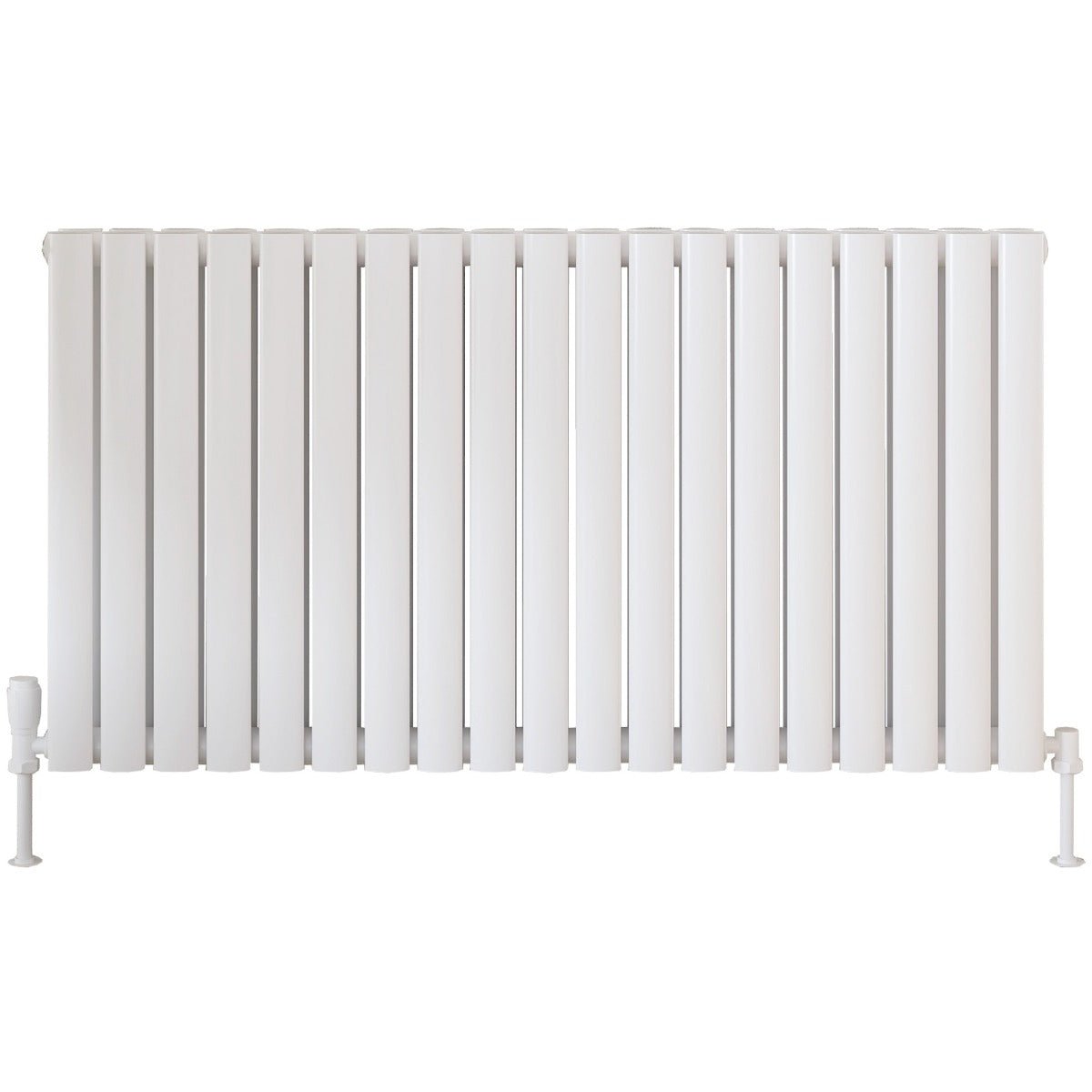 Scudo Apex Double Designer Radiator 600 x 767mm - White - APEX60 - 77D - W - TAP 'N' SHOWER