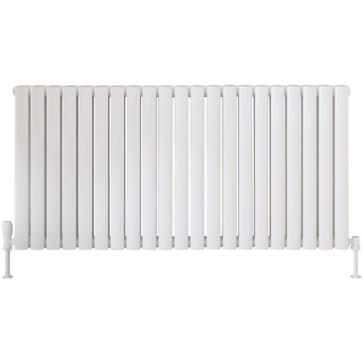 Scudo Apex Double Designer Radiator 600 x 994mm - White - APEX60 - 94D - W - TAP 'N' SHOWER