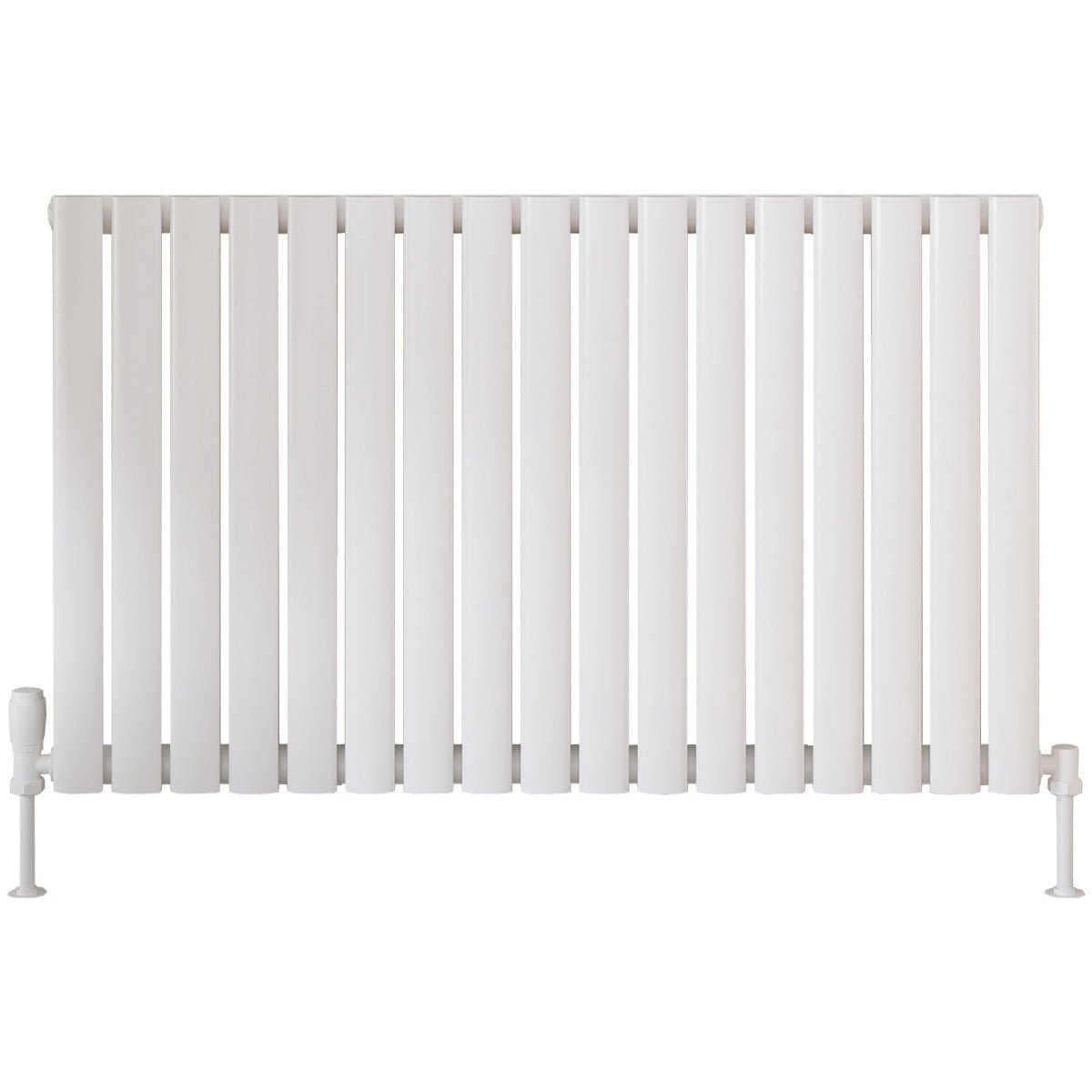 Scudo Apex Designer Radiator Single 600 x 994mm - White - APEX60 - 94S - W - TAP 'N' SHOWER
