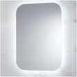 Scudo Aura LED Mirror with Demister Pad 500x700mm - AURA - 500X700SHVR - TAP 'N' SHOWER