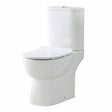 Scudo Belini Rimless Open Back WC Pan 430mm - White - BELINI001 - TAP 'N' SHOWER