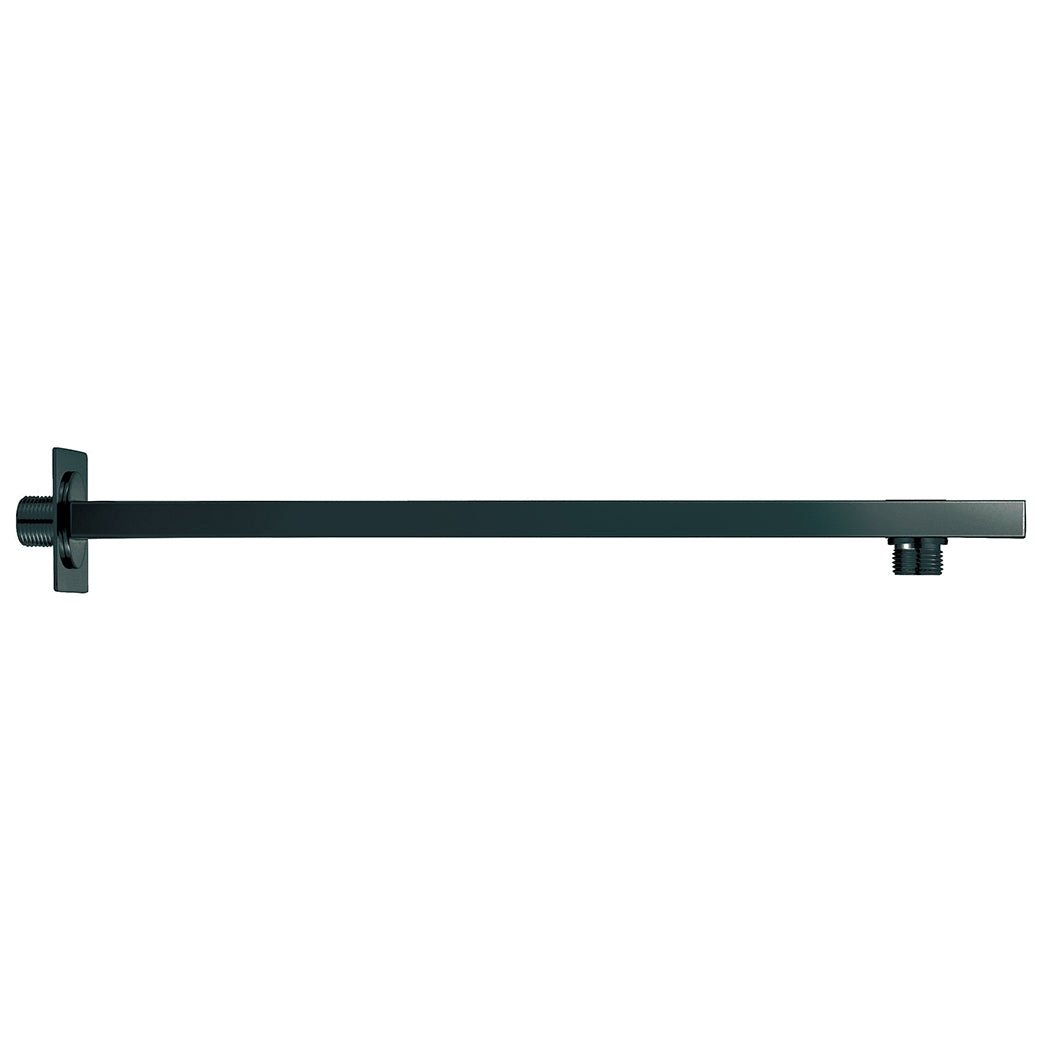 Scudo Square Shower Wall Arm - Matt Black - BLACK005ORBL - TAP 'N' SHOWER