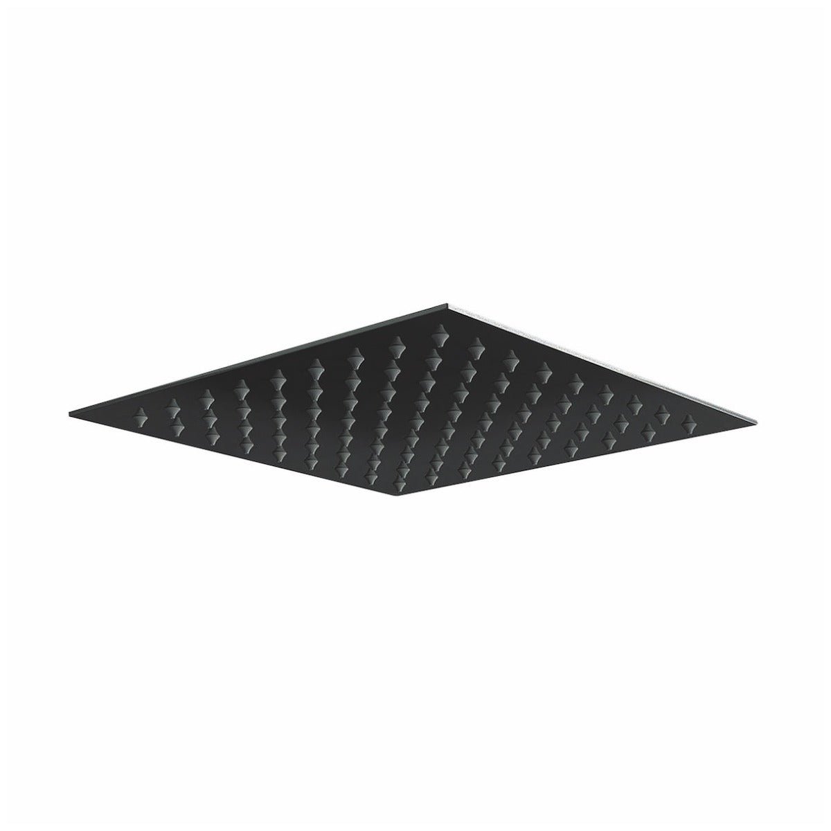 Scudo Square Shower Head 200mm - Black - BLACK006ORBL - TAP 'N' SHOWER