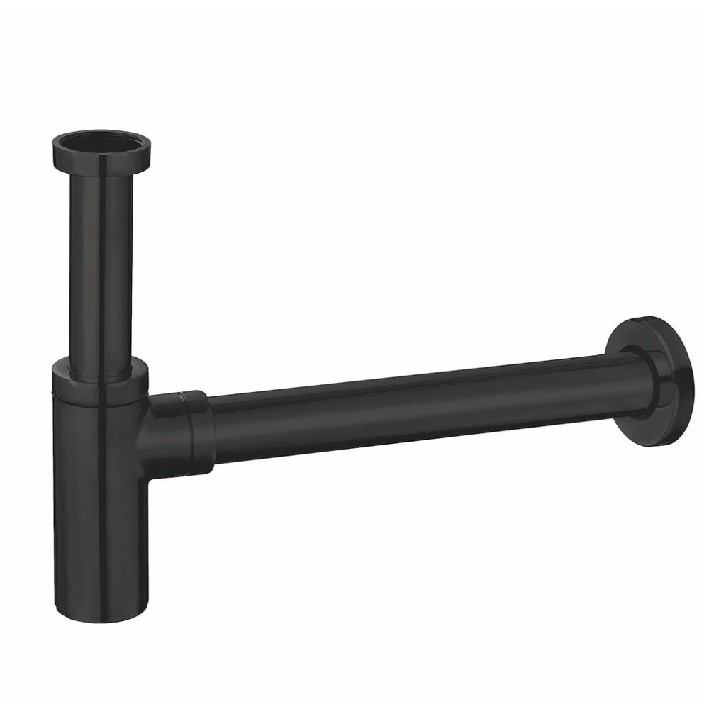 Scudo Minimalist Bottle Trap - Matt Black - BLACK096 - TAP 'N' SHOWER