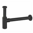 Scudo Minimalist Bottle Trap - Matt Black - BLACK096 - TAP 'N' SHOWER