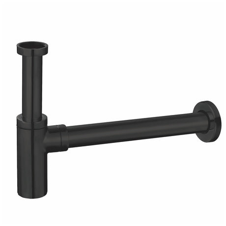 Scudo Minimalist Bottle Trap - Matt Black - BLACK096 - TAP 'N' SHOWER