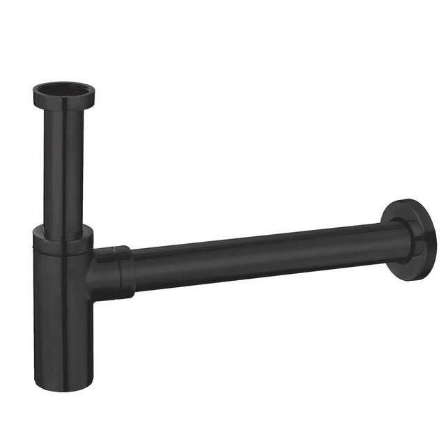 Scudo Minimalist Bottle Trap - Matt Black - BLACK096 - TAP 'N' SHOWER