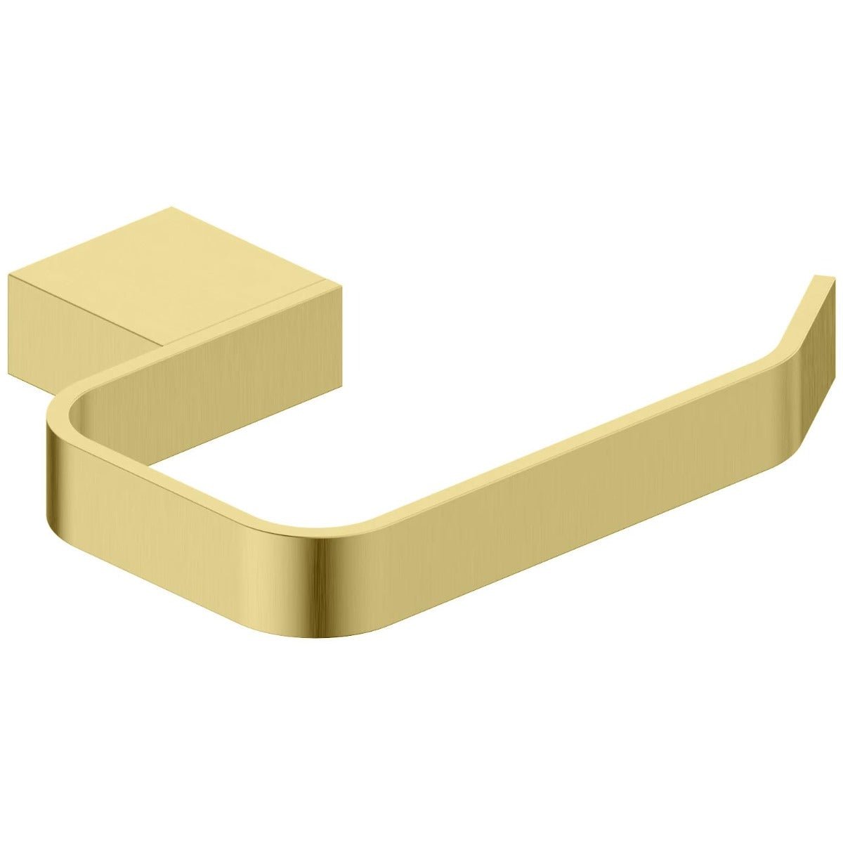 Scudo Roma Paper Holder - Brushed Brass - BRASSACC - 002 - TAP 'N' SHOWER