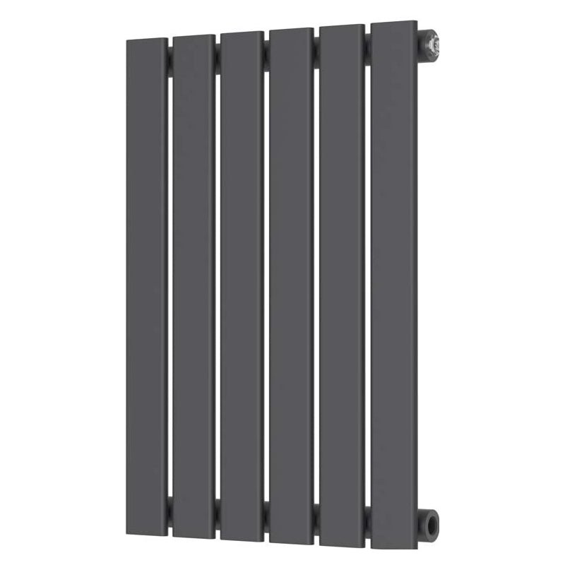 Scudo Bravo Designer Radiator Single 600 x 410mm - Anthracite - BRAV60 - 41S - A - TAP 'N' SHOWER