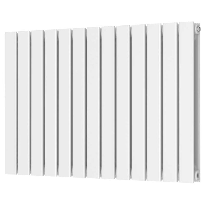 Scudo Bravo Double Designer Radiator 600 x 886mm - White - BRAV60 - 89D - W - TAP 'N' SHOWER