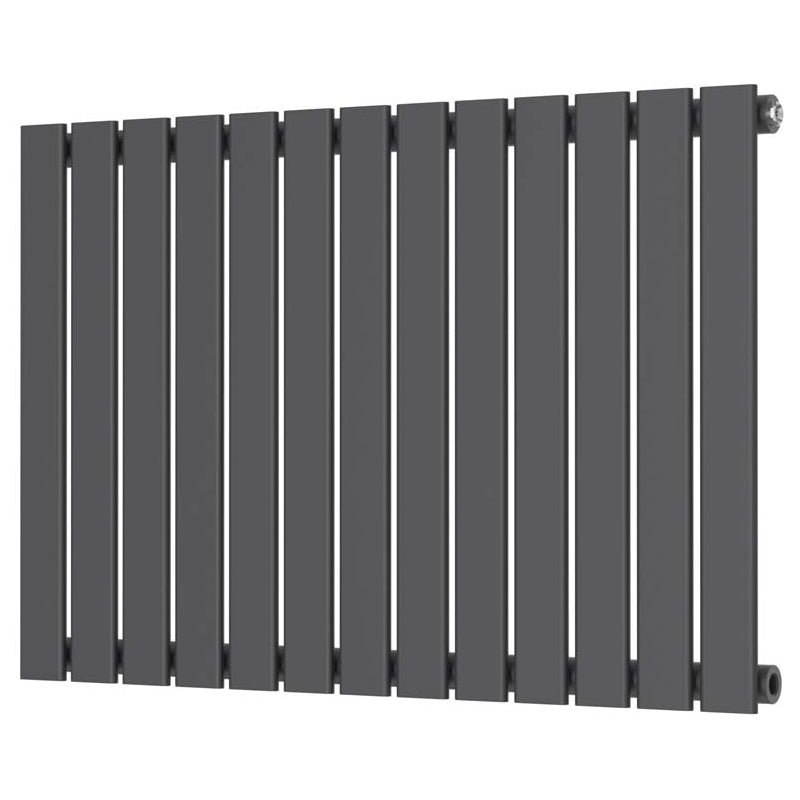 Scudo Bravo Designer Radiator Single 600 x 886mm - Anthracite - BRAV60 - 89S - A - TAP 'N' SHOWER