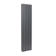 Scudo Bravo Designer Radiator Double 1600mm x 408mm - Anthracite - BRAV1600 - 41D - A - TAP 'N' SHOWER