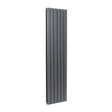 Scudo Bravo Designer Radiator Double 1800mm x 408mm - Anthracite - BRAV1800 - 41D - A - TAP 'N' SHOWER