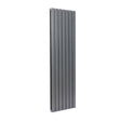 Scudo Bravo Designer Radiator Double 1800mm x 476mm - Anthracite - BRAV1800 - 48D - A - TAP 'N' SHOWER