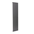 Scudo Bravo Designer Radiator Single 1600mm x 408mm - Anthracite - BRAV1600 - 41S - A - TAP 'N' SHOWER