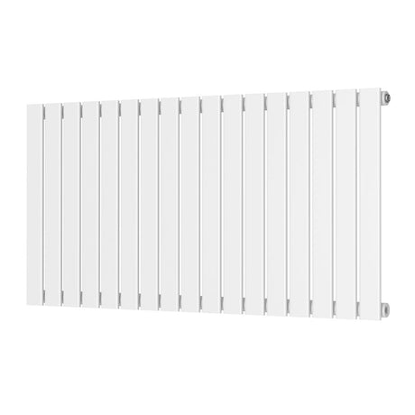 Scudo Bravo Designer Radiator Single 600mm x 1158mm - White - BRAV60 - 116S - W - TAP 'N' SHOWER