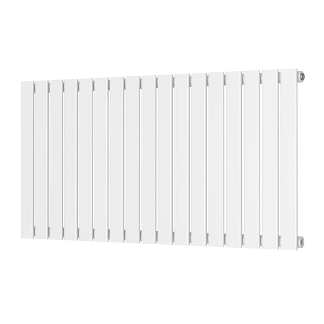 Scudo Bravo Designer Radiator Single 600mm x 1158mm - White - BRAV60 - 116S - W - TAP 'N' SHOWER