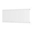 Scudo Bravo Designer Radiator Single 600mm x 1430mm - White - BRAV60 - 143S - W - TAP 'N' SHOWER
