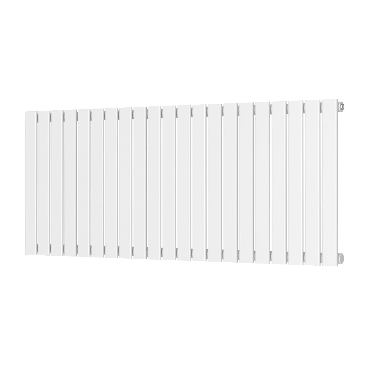 Scudo Bravo Designer Radiator Single 600mm x 1430mm - White - BRAV60 - 143S - W - TAP 'N' SHOWER