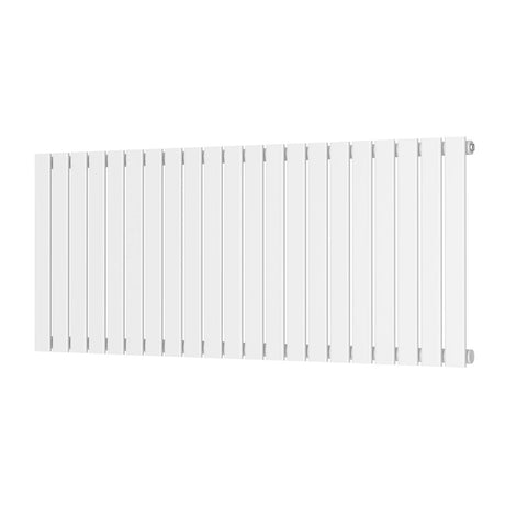 Scudo Bravo Designer Radiator Single 600mm x 1430mm - White - BRAV60 - 143S - W - TAP 'N' SHOWER