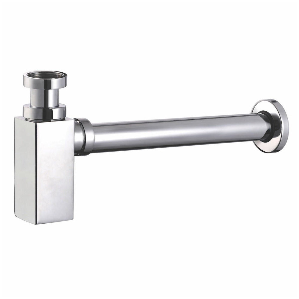 Scudo Square Bottle Trap - Chrome - BT03 - TAP 'N' SHOWER