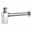 Scudo Square Bottle Trap - Chrome - BT03 - TAP 'N' SHOWER