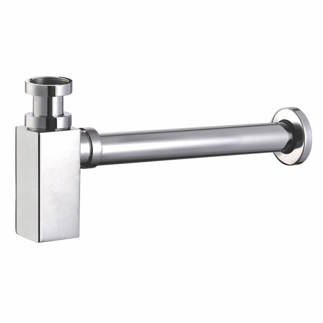 Scudo Square Bottle Trap - Chrome - BT03 - TAP 'N' SHOWER