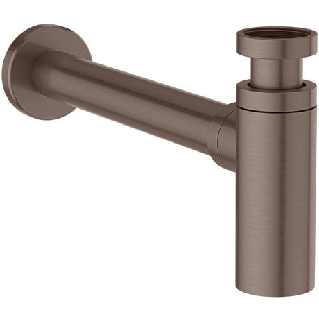 Scudo Minimalist Bottle Trap - Brushed Bronze - BT06 - TAP 'N' SHOWER
