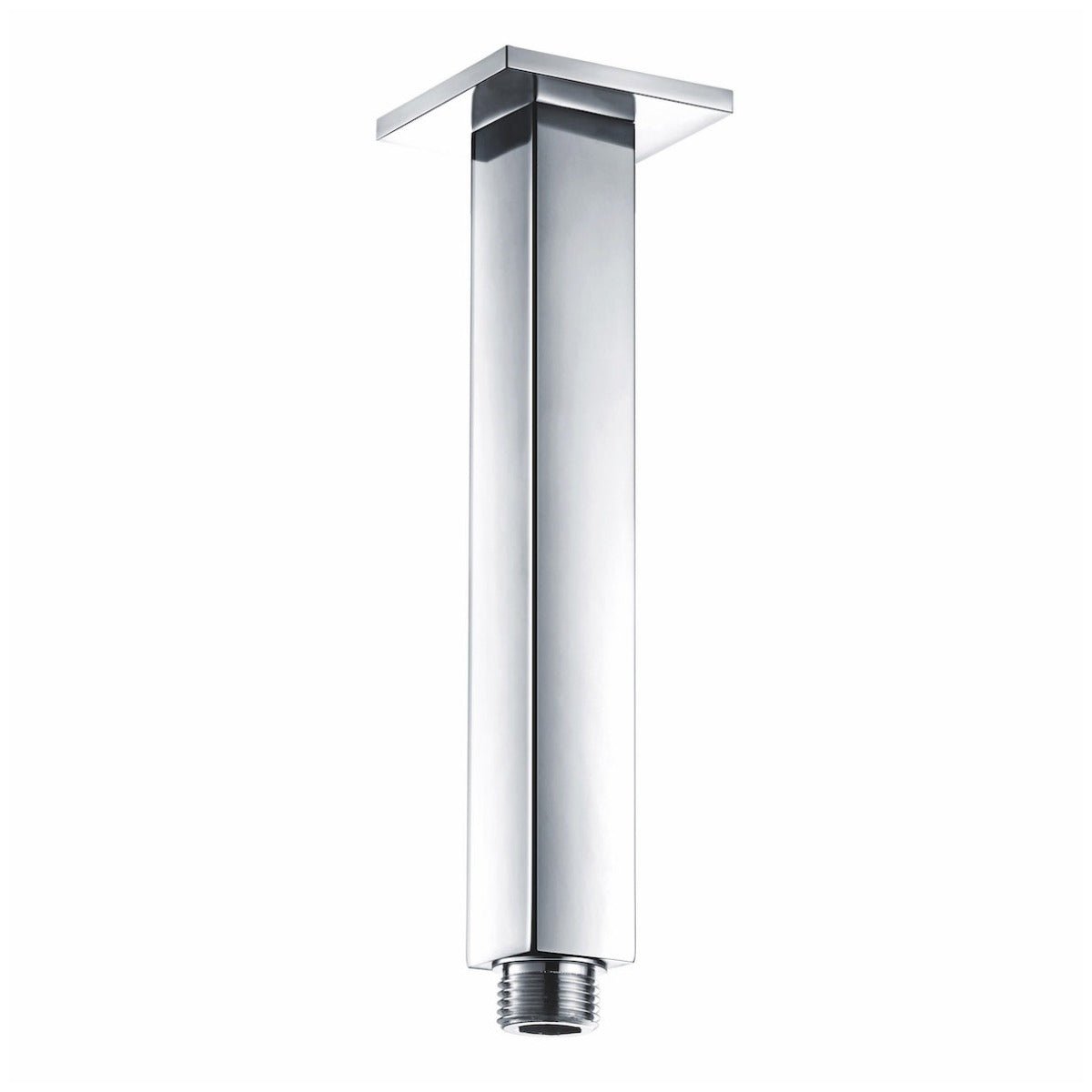 Scudo Square Ceiling Mounted Shower Arm - Chrome - CEILINGARM001 - TAP 'N' SHOWER