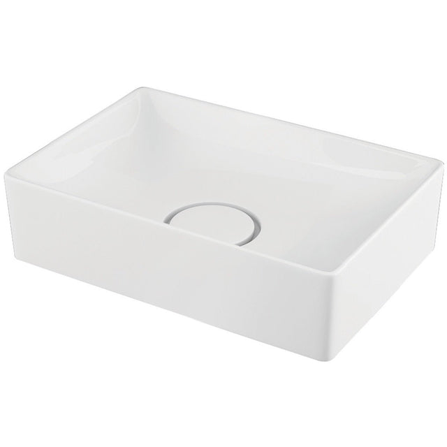 Scudo Stance Countertop Basin 420mm - White - COUNTERTOP - 001 - TAP 'N' SHOWER