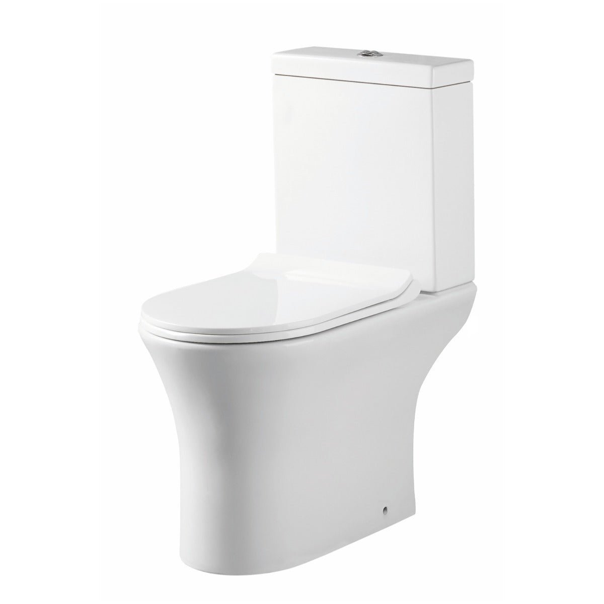 Scudo Deia Close Coupled Cistern and Fittings - White - DEIA002 - TAP 'N' SHOWER
